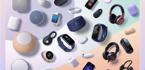 Top tech gadgets 2025 including smart home devices, wearables, and gaming accessories