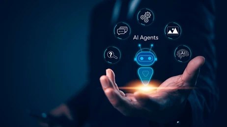 ai agent chatbot hybrid flow