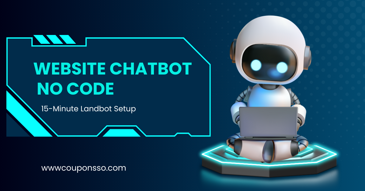 website chatbot no code landbot